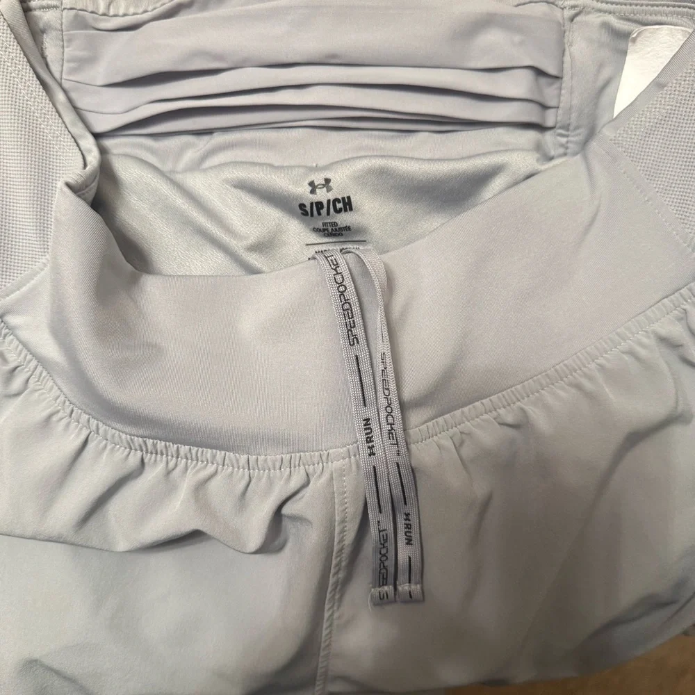 NWOTUnder Armour Women's Light Gray Athletic Shorts